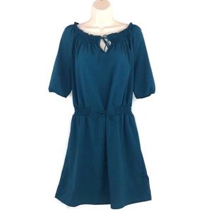 LOFT Teal Mini Dress